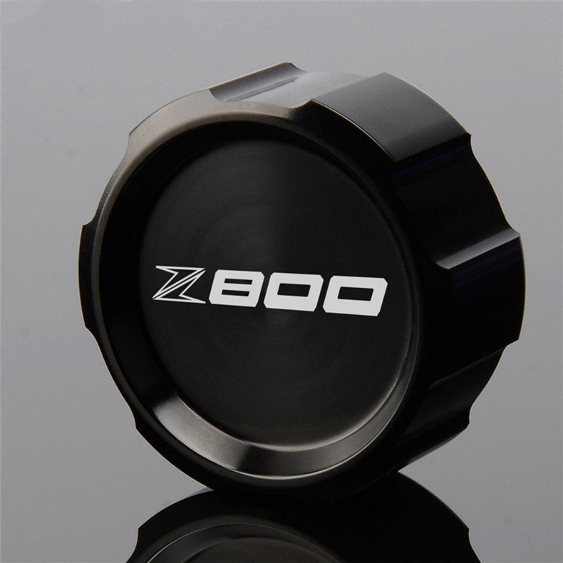 Suitable for Kawasaki Z800 2013-2017 Aluminum Alloy Modified Rear Brake Oil Reservoir Cap and Pump Cover Accessories