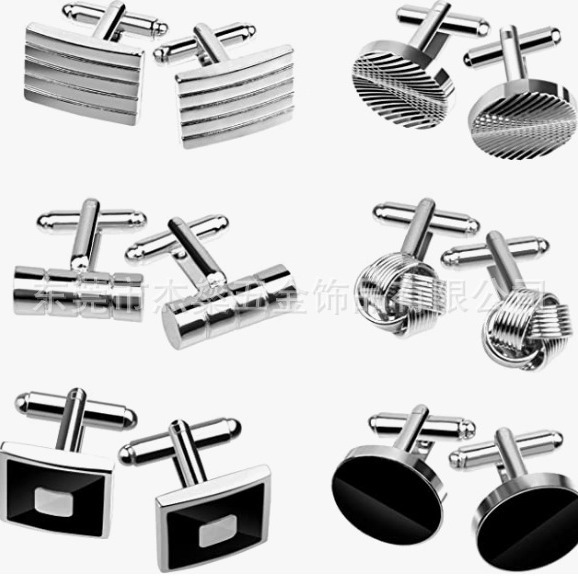 Men's cufflinks cuffnails suit dress enamel French shirt cufflinks cufflinks, manufacturers in stock wholesale
