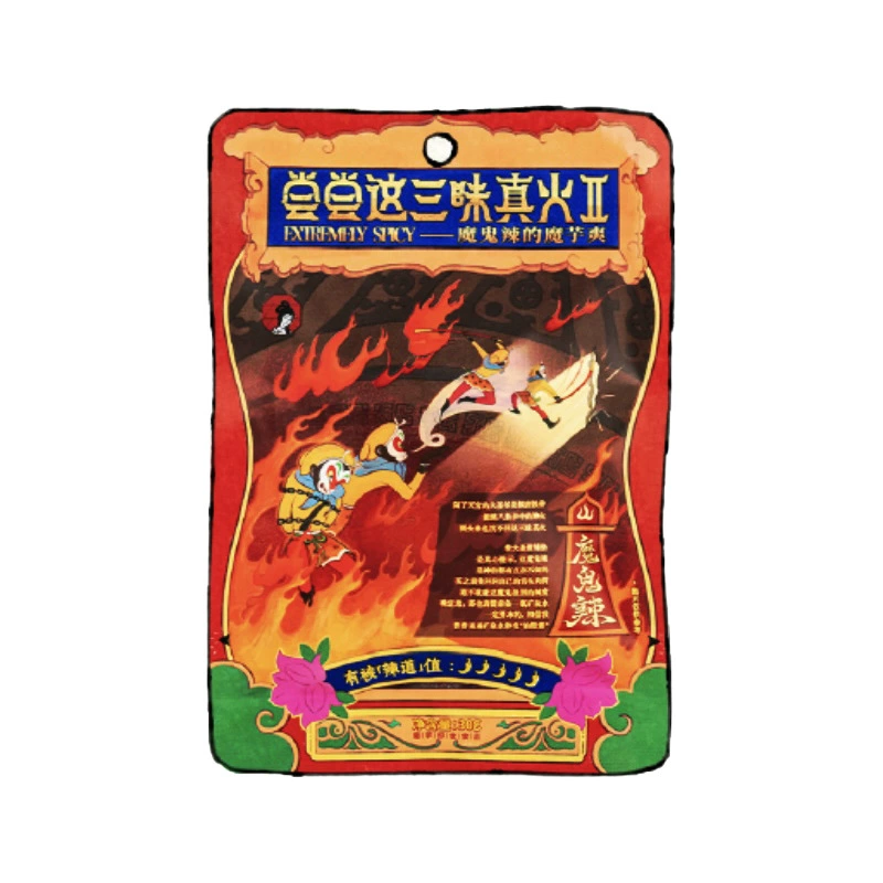 Острый конняку-снэк подарочный набор, вкус «Devil's Spicy», офисный перекус, 30 г