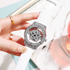 Explosive Douyin Kuaishou Live Penta Star Watch comes to run hollowed out of hollowing on the star trend fashion women's watch