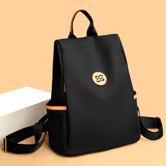 包包女2024尼龍布雙肩包大容量休閒百搭女包簡約學生書包背包