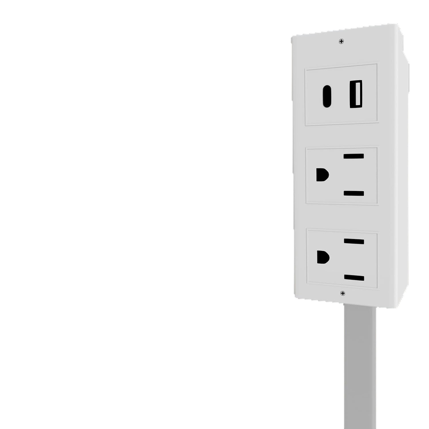 Extensor de enchufe eléctrico transfronterizo para sofá y mesita de noche, nuevo producto en stock.