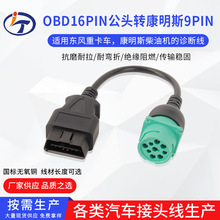 �ؿ��|�LOBD�\�ྀ  OBD2 16pin���^�D����˹9pin�l�әC�B�Ӿ�