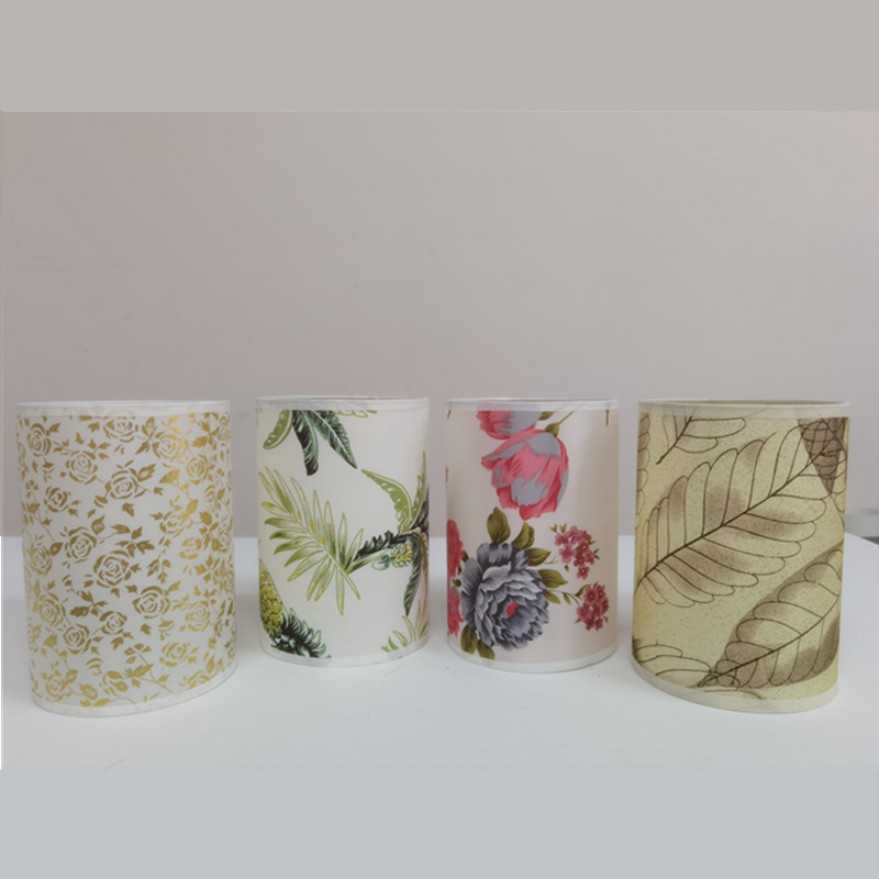 花色直筒灯罩-1