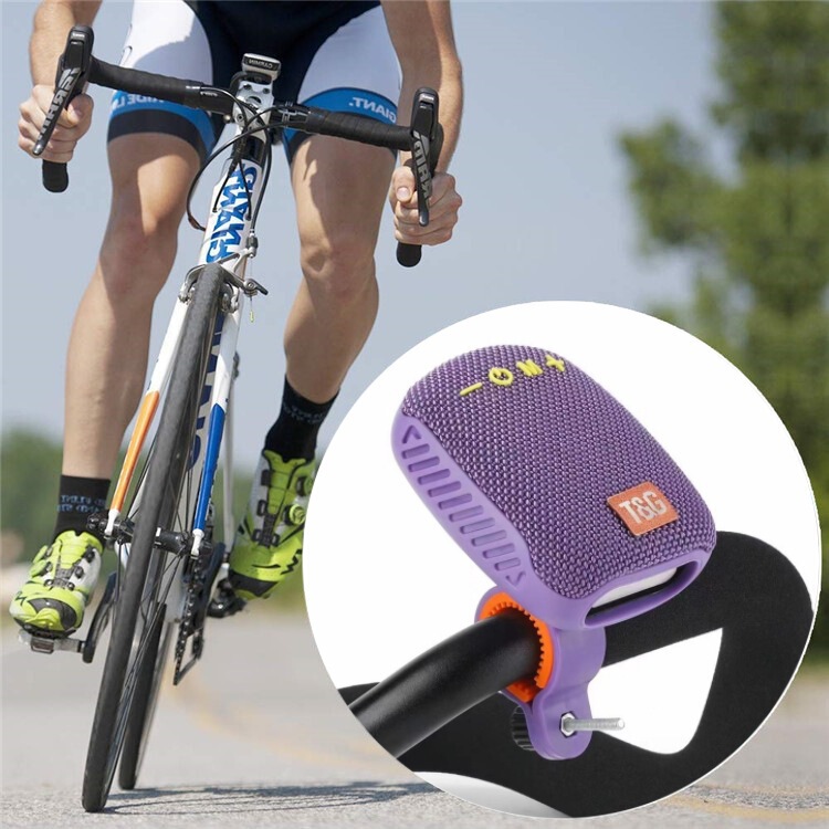 New Tg392 Outdoor Cycling Fixed Bracket Subwoofer Portable Audio Card Mobile Phone Tws Bluetooth Speaker
