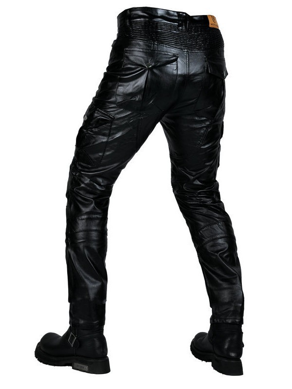 Motocicleta que monta pantalones multi-Bag overoles motocicleta pantalones anti-caída pantalones a prueba de viento a prueba de agua pantalones de cuero para hombres y mujeres equipo de protección de silicona