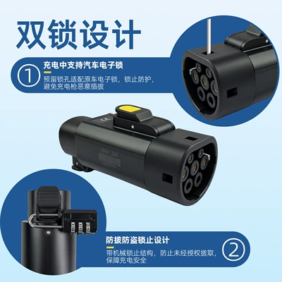 Qiao Yi Tesla to: EV şarj adapterləri