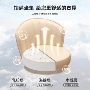J8 Bar Chair with Adjustable Height, Home-Use Round Stool, High Stool, Bar Chair, Swivel Chair, Cashier Chair, Light G3