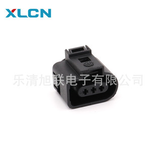 3P Car Connector Vw 1J 0973703 Cable Waterproof Plug Black Female Shell 1717888 -1