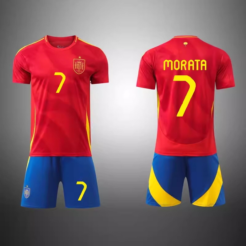 24 Morata Roja Española número 7
