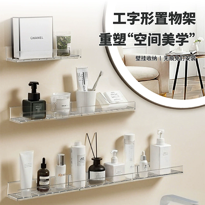 Стеллажи для хранения на кухне и в ванной комнате можно расширить до многослойных стеллажей для хранения оборудования для ароматерапии в ванной для домашнего использования.