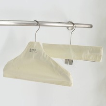 服装店专用衣架布套防滑套棉麻布罩童装女装无痕防尘外罩LOGO批发