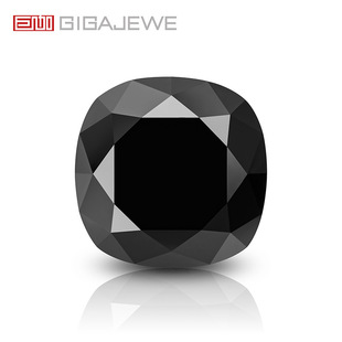 GIGAJEWE black cushion cut Mozan diamond belt certificate jewelry making for wholesale