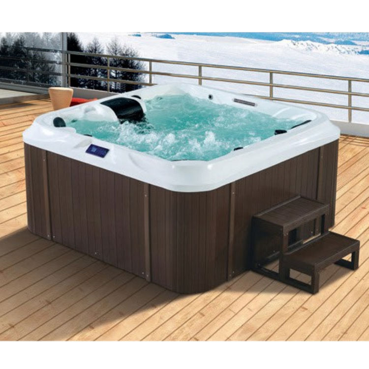 [Foshan bathroom] 5 People outdoor swimming pool acrylic massage spa bathtub luxury spa bathtubs
