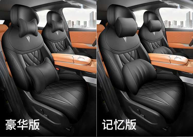Deep Blue S07 Special Car Seat Cover, All-Season Universal Full Surround Cushion, Deep Blue S7 Leather Breathable Perforated Seat Cover