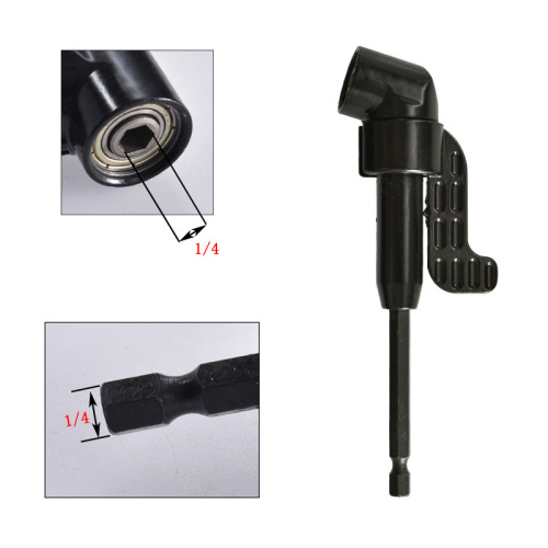 Black Bit Corner Hand Electric Drill Screw Bit Corner Tool 105 Degree Corner Power Tool Accessories