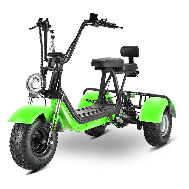 Eec Dot Adult Mobility Scooter Three-Wheeled Motorcycle Harley Electric Vehicle Hm-6 Cross-Border Overseas Warehouse Direct Delivery