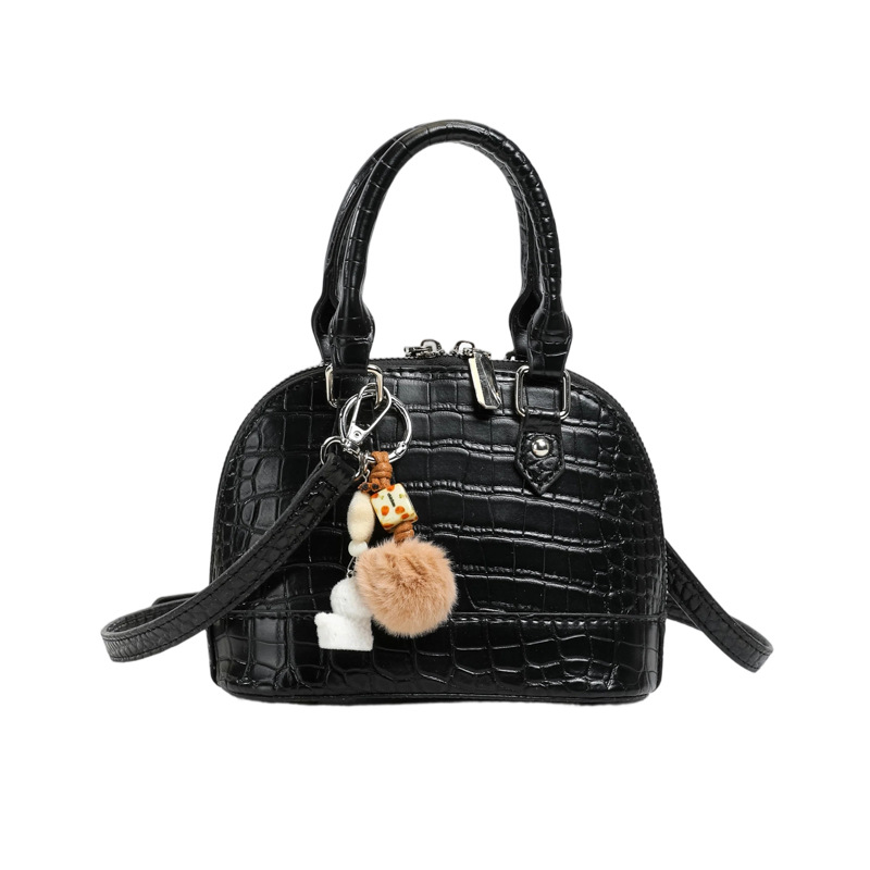 Verano estampado de piedra sensación diaria bolso de mano para mujeres 2026 nueva moda viaje bolsa de hombro bolsa de concha de tramo inclinado