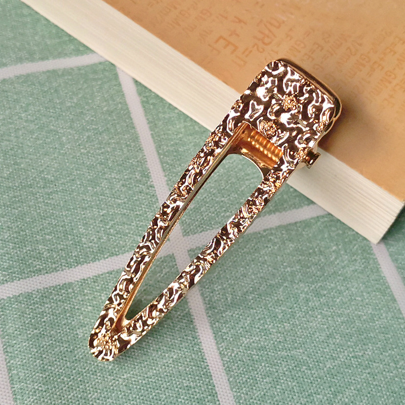 Women'S Gender Plating Design Simple Style Moon Flower Metal Plating Artificial Pearls Rhinestones Hair Clip 1 Piece