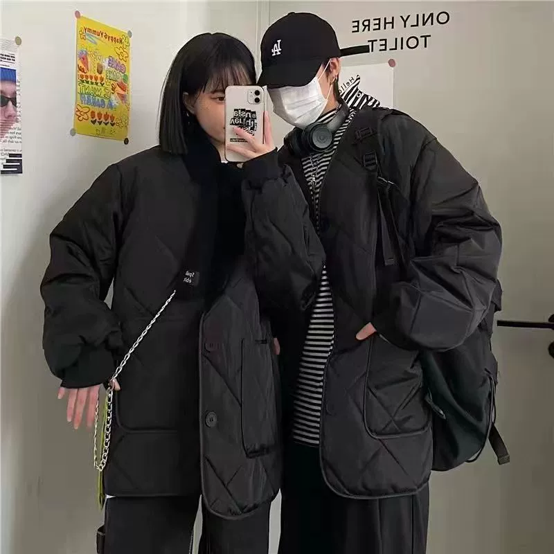 2021 осенне-зимняя национальная модная наборная одежда модная винтажная хлопковая тонкая хлопковая куртка в клетку с ромбовидным воротником весенне-летняя куртка