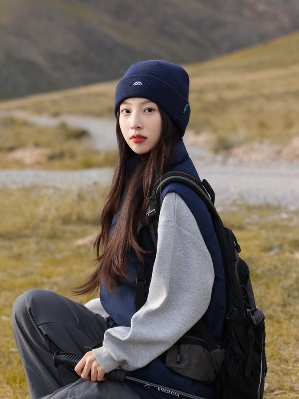 秋冬新款男女同款休闲百搭潮流刺绣针织帽保暖防寒百搭显脸小帽子|undefined