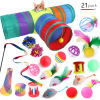 Toy, set, pet, cat, 21 pieces, suitable for import, Amazon