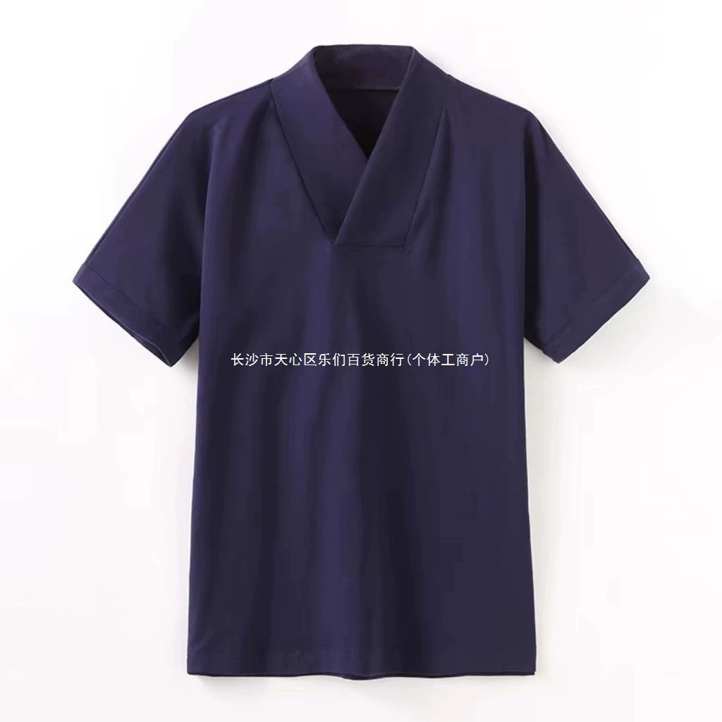 Модифицированная ретро-новая рубашка в стиле ханьской династии, древняя элегантная рубашка с короткими рукавами из ледяного шелка с перекрестным воротником, летний топ большого размера 150kg