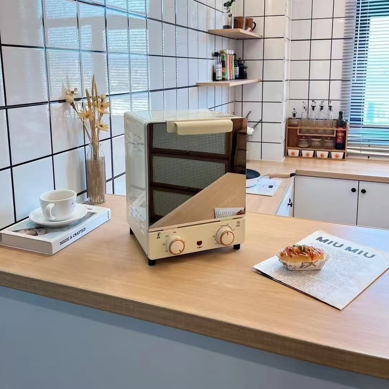 Xianke 多機能電気オーブン三層垂直オーブン大容量家庭用ミラーオーブン電気オーブンベーキングボックス|undefined