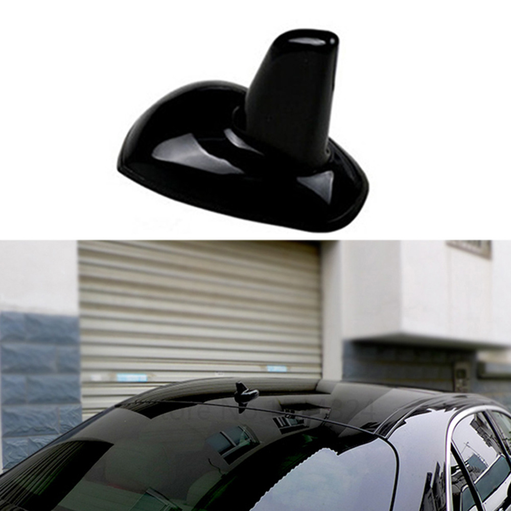 Suitable for Mercedes-Benz Ab-Class, New C-Class, Gla Modified S-Class Shark Fin Antenna, Black Roof Antenna