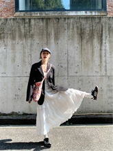 高级感时尚韩版三件套女春季2024新款西装外套蕾丝吊带蛋糕半身裙