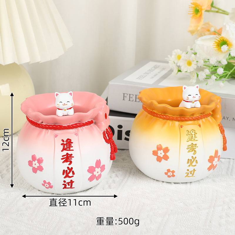 Ins Pen Holder, Creative Storage for Desktop Decorations, Children's Study Supplies Storage Tube, Cartoon Style for Desk