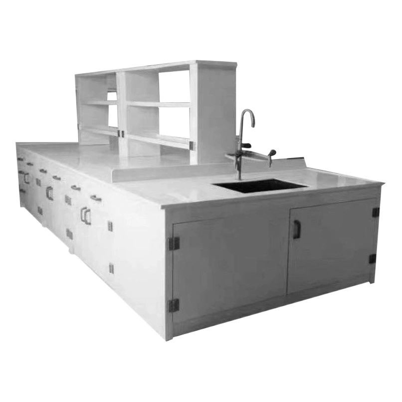 Оптовая Продажа с завода ПП испытательный стенд лабораторный испытательный стенд Коррозионностойкий центральный стенд боковая стойка для реагентов ПП испытательный стенд