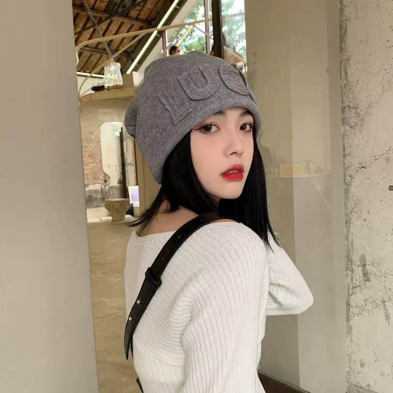Luck pile hat-gray