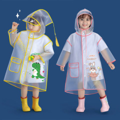 儿童雨衣小学生专用防暴雨男女孩上学宝宝幼儿园雨披加厚全身防水