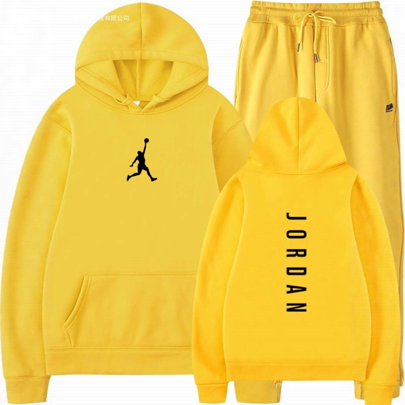 Factory Direct Sales Printed Sweatshirt Suit for Men and Women Fashion Letter Printed Casual Loose Sports Sweatshirt Wholesale