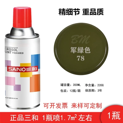 Avtomobil boyası — Paint for Green, Postal Green, Teal - sanhe-78military-green-1-bottle-spray-paint