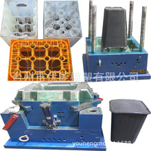 专业塑料篮子模具公司/超市专用购物塑料蓝子模具
