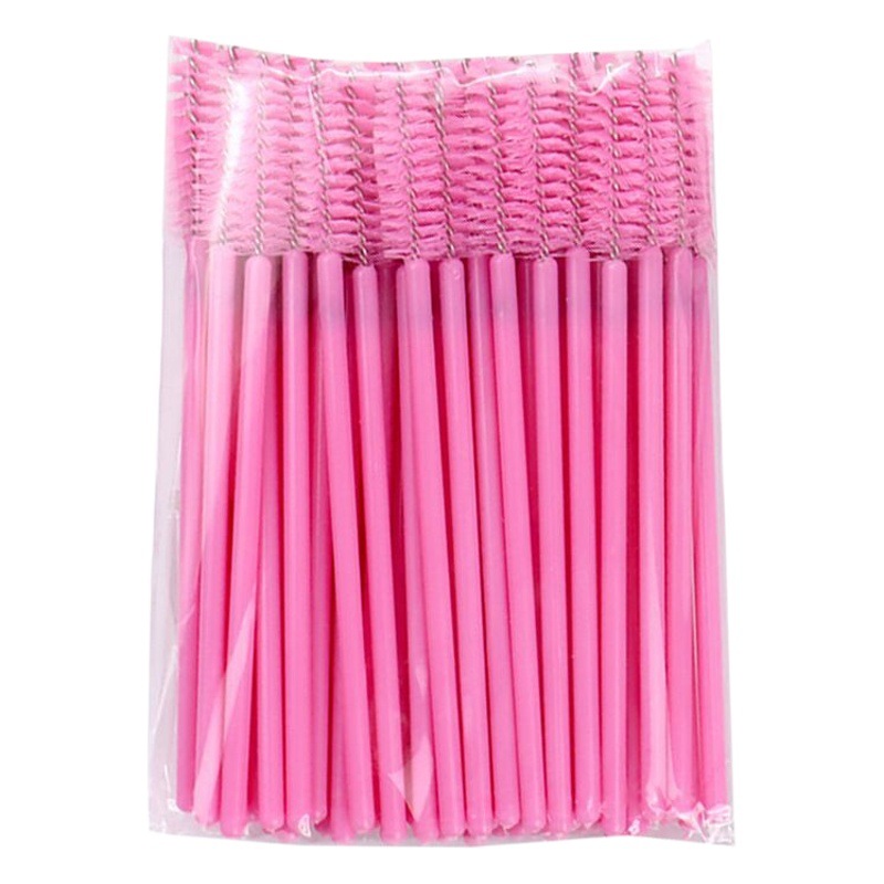Cross-Border Manufacturer Eyelash Spiral Brush Crystal Solid Rod Eyelash Comb Grafting Eyelash Curler Beauty Tools Eyelashes Eyebrows