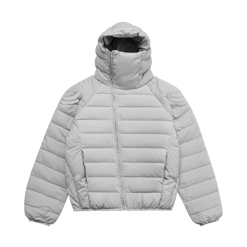 8929 Street Fashion Men's and Women's Outdoor Deconstructed Design 50 White Duck down Snow Windproof Jacket Loose Warm down Jacket
