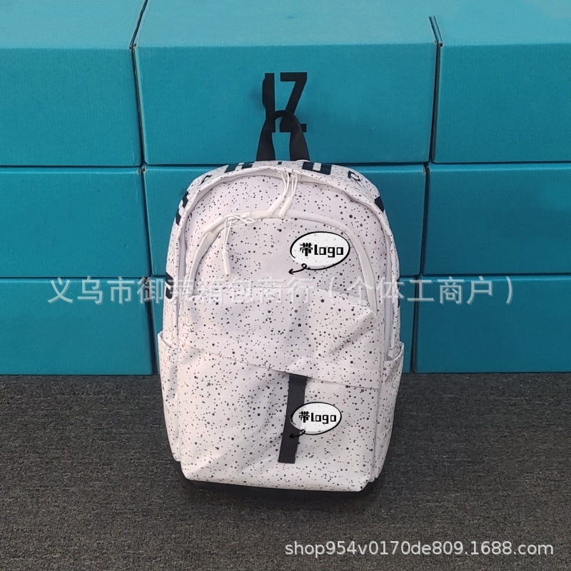 トレンディなブランドの新しいスクールバッグ、大容量、男女学生スポーツベビーブレスバックパック、コンピュータバッグ、多用途のカップルバックパック|undefined