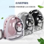 2025新款猫包外出包太空舱透气双肩背包大容量猫背包厂家跨境批发
