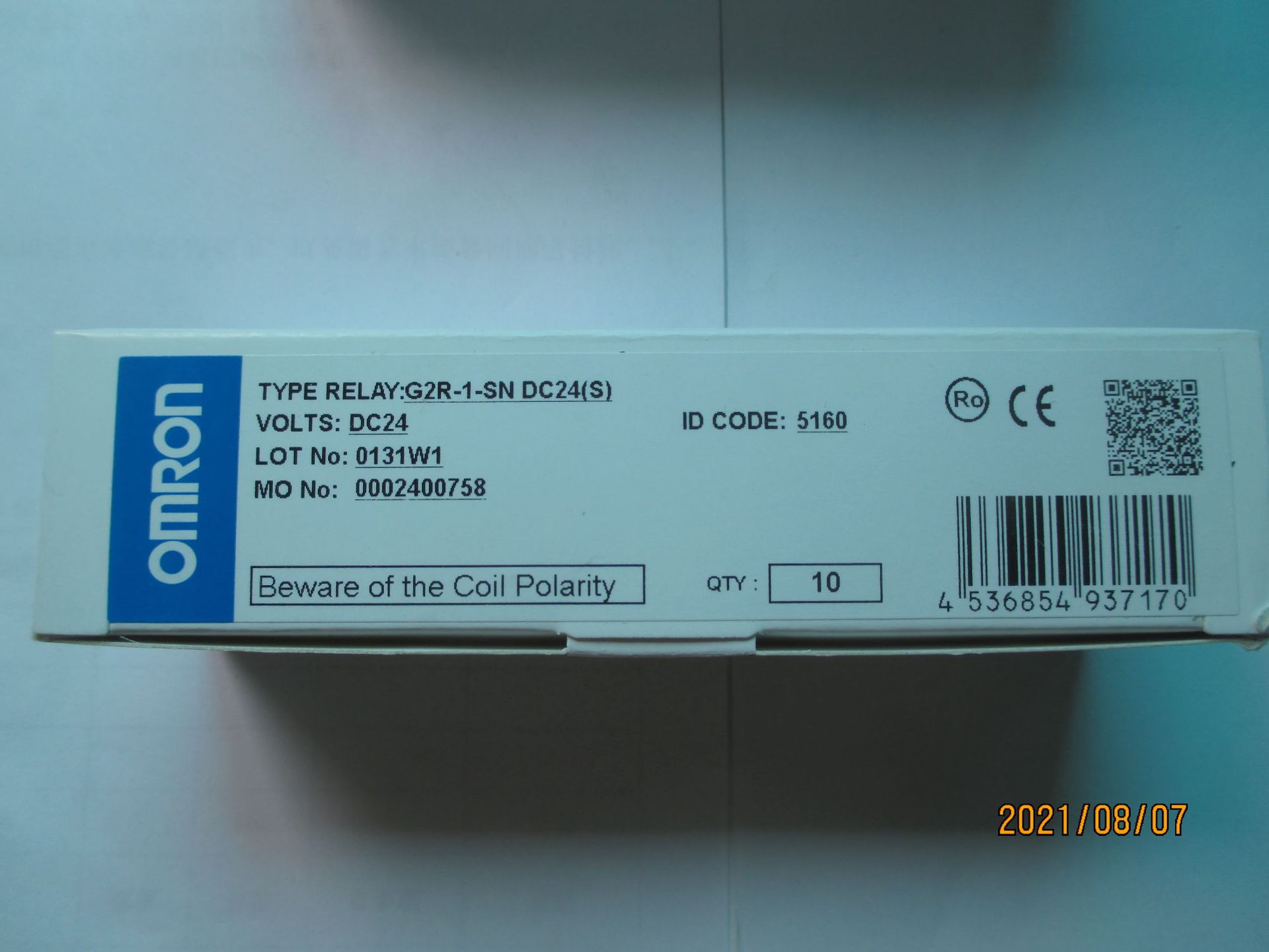 全新OMRON欧姆龙继电器G2R-1-SN(S) DC24V