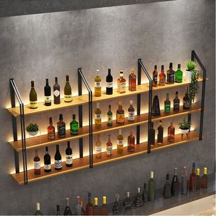 Wine Rack Storage Rack Wall Display Rack Restaurant Hotel Bar Wine Beverage Rack Modern Decorative Red Wine Display Rack