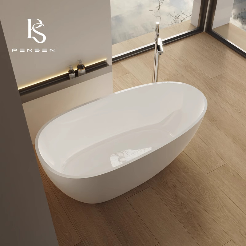 Shuansen Factory Blister Acrylic Bathtub Household Small Apartment Independent Cross-Border Hotel B&B Engineering Bathtub Shuansen Factory Blister Acrylic Bathtub Household Small Apartment Independent Cross-Border Hotel B&B Engineering Bathtub