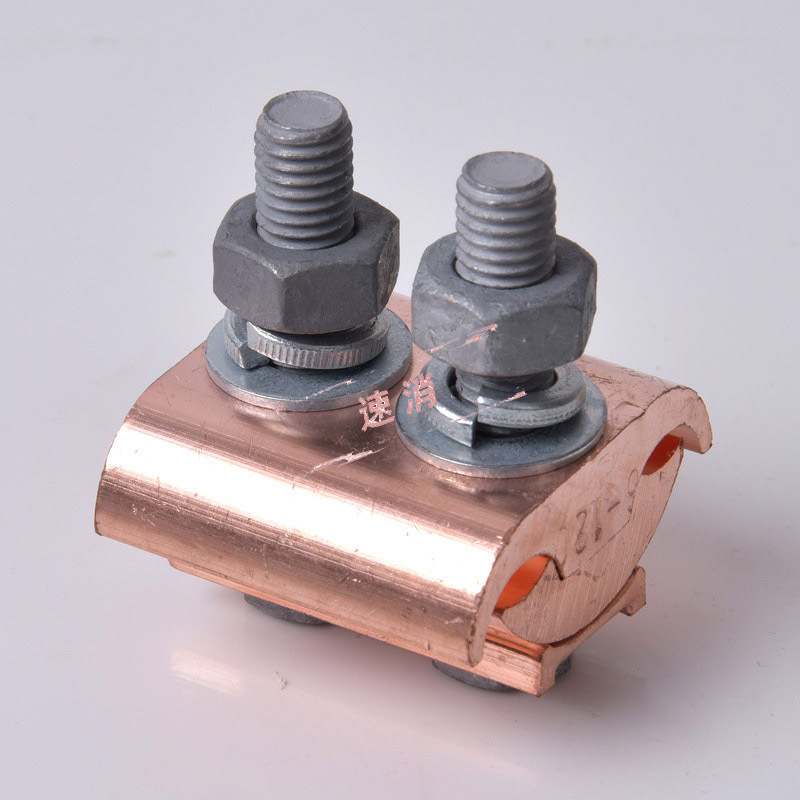 구리 프로파일 링 및 후킹 클램프 프로파일 링 및 홈이있는 JBT16-120JBT50-240 케이블 클램프 스팬 클램프