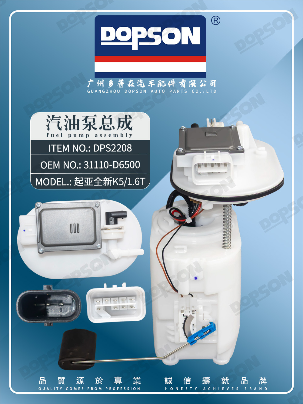 New K5 Fuel Pump 31110-D6500 31110-C1100 31120-D6500 with Computer Module