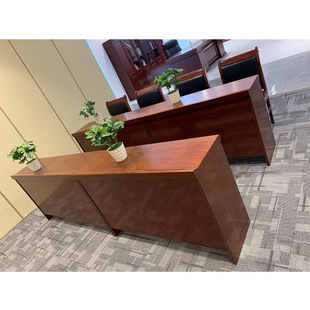 Strip table podium podium podium conference room table paint sticker solid wood leather lecture speech stage performance