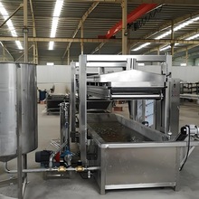 全自动电加热江米条油炸机全自动油炸机304不锈钢油炸设备油炸锅