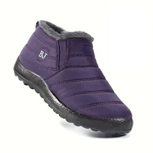 棉靴2025冬季新款外贸棉鞋加绒保暖跨境大码女鞋情侣休闲雪地靴女