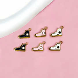 diy饰品配件靴鞋子潮流跨境手工材料合金滴油挂件钥匙扣包包手绳